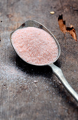 Image showing Himalayan pink crystal salt