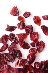 Image showing Dried cranberries