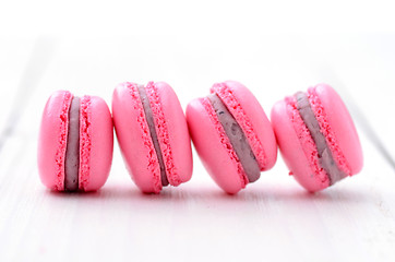 Image showing traditional french macarons 