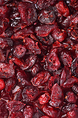 Image showing Dried cranberries