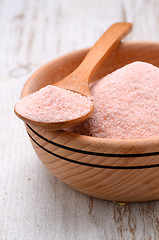 Image showing Himalayan pink crystal salt