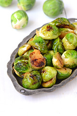Image showing Roasted Brussel Sprouts