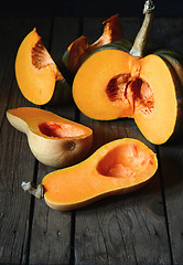 Image showing  Fresh raw squash