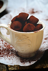 Image showing Truffle chocolate candies