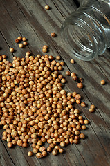 Image showing  Dried coriander seeds