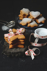 Image showing Homemade christmas cookies