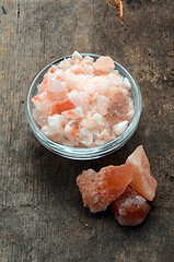 Image showing Himalayan pink crystal salt