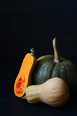 Image showing  Fresh raw squash