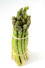 Image showing  Fresh green asparagus