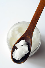 Image showing Coconut with coconut oil