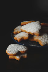 Image showing Homemade christmas cookies