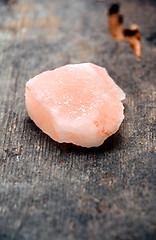 Image showing Himalayan pink crystal salt