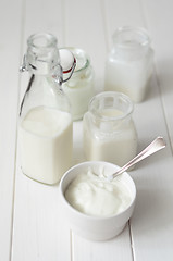 Image showing Fresh dairy products