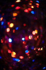 Image showing New year bokeh background