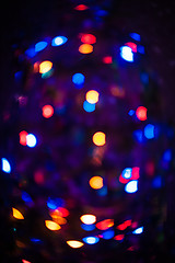 Image showing New year bokeh background