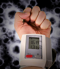 Image showing High blood pressure