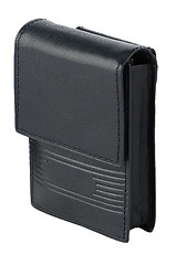 Image showing Leather case for smartphone