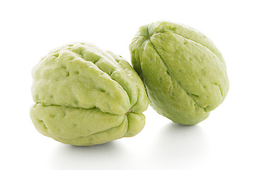 Image showing Closeup of chayote