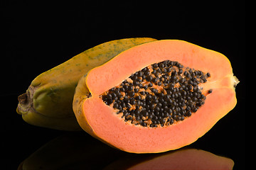 Image showing Fresh and tasty papaya