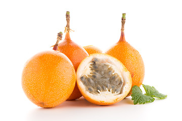 Image showing Passion fruit maracuja granadilla