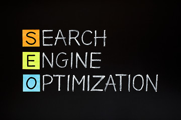 Image showing Search Engine Optimization Acronym