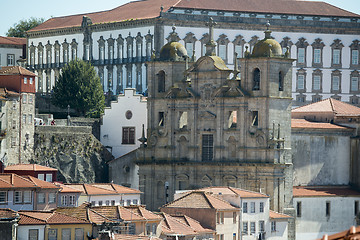 Image showing EUROPE PORTUGAL PORTO RIBEIRA OLD TOWN CHURCH