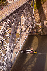 Image showing EUROPE PORTUGAL PORTO RIBEIRA OLD TOWN DOURO RIVER