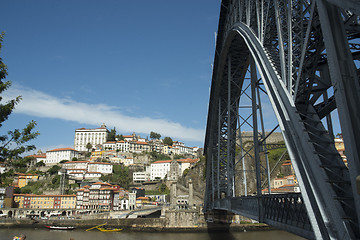 Image showing EUROPE PORTUGAL PORTO RIBEIRA OLD TOWN DOURO RIVER