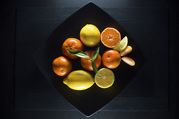 Image showing Citrus fruits