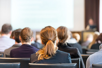 Image showing Audience in the lecture hall.