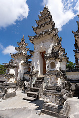 Image showing Hindu temple at Pura Sahab, Nusa Penida, Bali, Indonesia