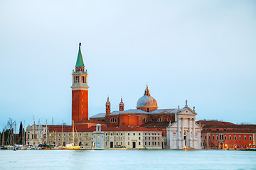 Image showing Basilica Di San Giorgio Maggiore in Venice