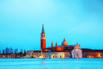 Image showing Basilica Di San Giogio Maggiore in Venice