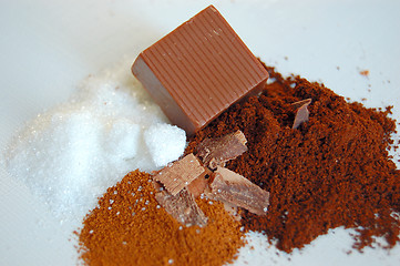 Image showing one piece of chocolate