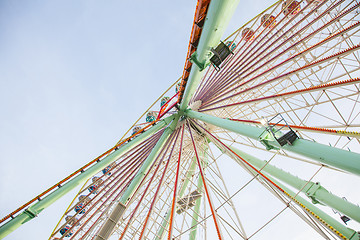 Image showing Old ferris wheel