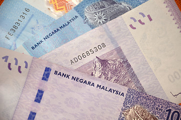 Image showing Malaysia bank notes