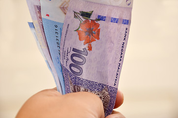 Image showing Malaysia bank notes