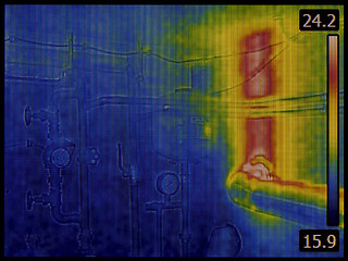 Image showing Central Heating System Infrared