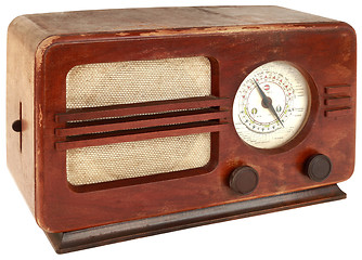 Image showing Old Radio Cutout