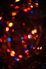 Image showing New year bokeh background