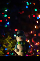 Image showing New year bokeh background