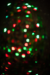 Image showing New year bokeh background