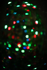 Image showing New year bokeh background