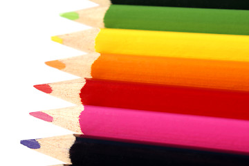 Image showing Colored pencils