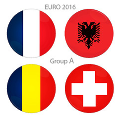 Image showing Euro cup group A