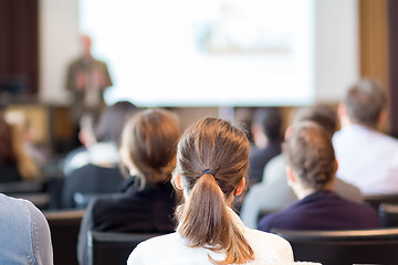 Image showing Audience in the lecture hall.