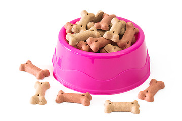 Image showing Dry food for dogs