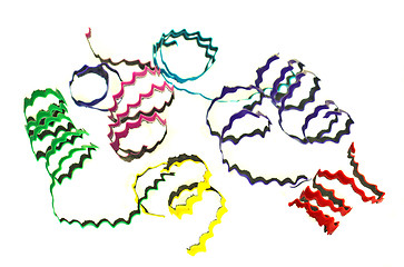 Image showing Colorful pencils clippings 