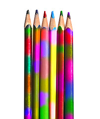 Image showing Colored pencils