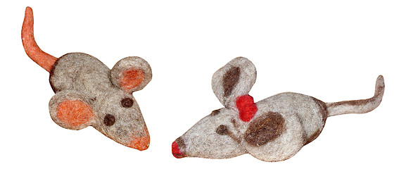 Image showing Two mice